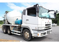 三菱ふそうスーパーグレートミキサー車（コンクリートミキサー）大型（10t）[写真01]