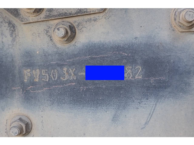 三菱ふそうスーパーグレートミキサー車（コンクリートミキサー）大型（10t）[写真28]