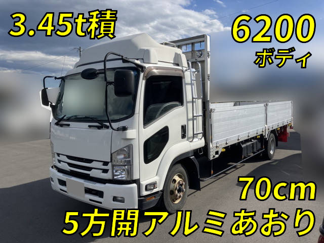 いすゞフォワードアルミブロック中型（4t）TKG-FRR90S2 [写真01]