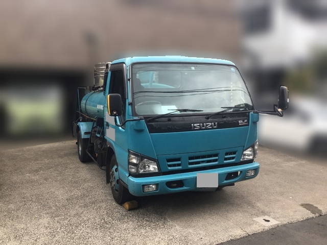 いすゞエルフバキュームカー小型（2t・3t）[写真03]