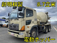 日野プロフィアミキサー車（コンクリートミキサー）大型（10t）[写真01]