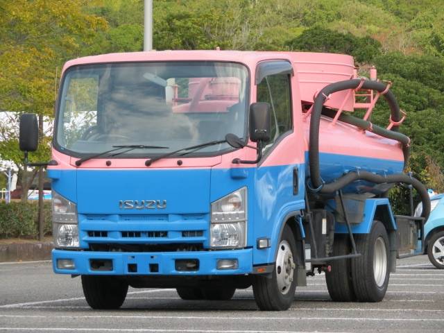 いすゞエルフバキュームカー小型（2t・3t）[写真01]