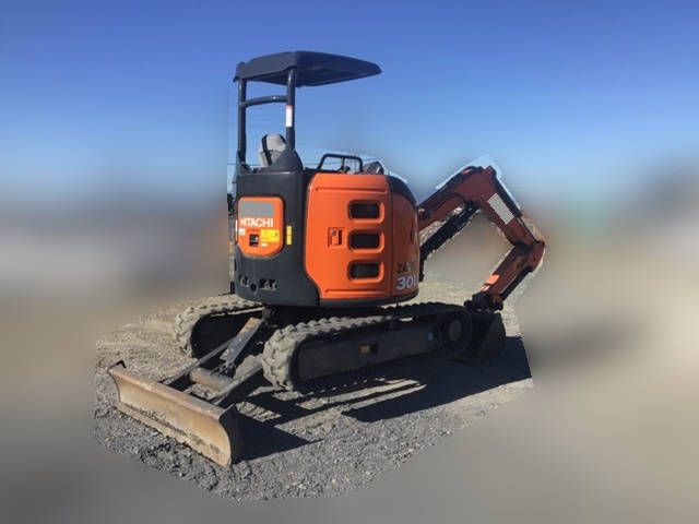 日立ユンボ（バックホー）[写真02]