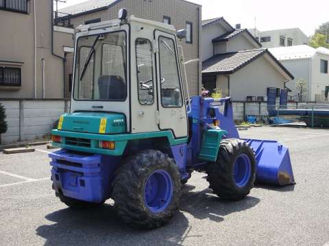 コマツタイヤショベル（ホイルローダー）[写真02]