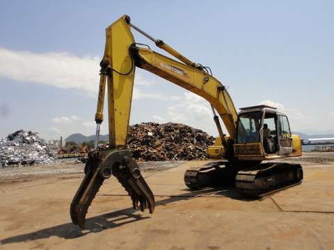住友ユンボ（バックホー）[写真01]