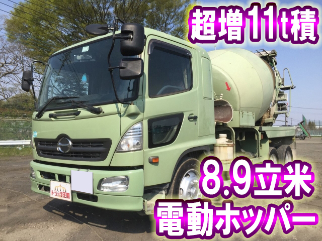 日野レンジャーミキサー車（コンクリートミキサー）増トン（6t・8t）[写真01]