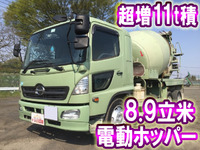 日野レンジャーミキサー車（コンクリートミキサー）増トン（6t・8t）[写真01]