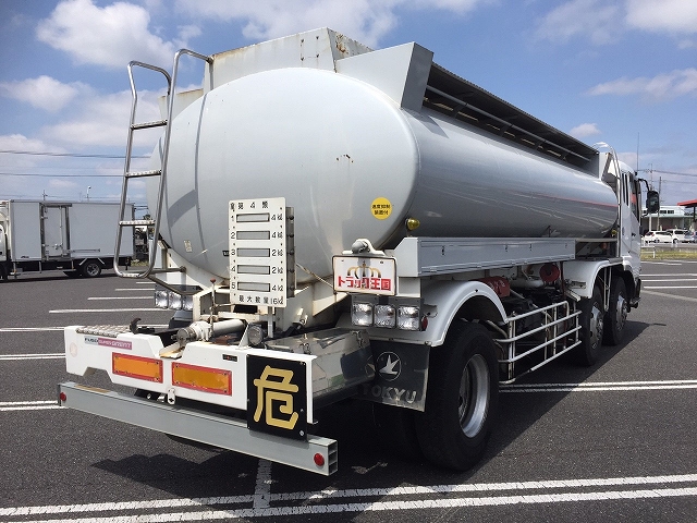 中古タンク車（タンクローリー） 三菱ふそう 栃木・宮城・茨城