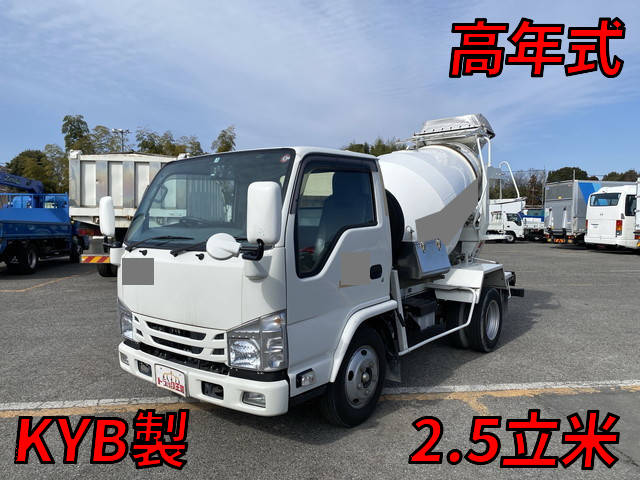 いすゞエルフミキサー車（コンクリートミキサー）小型（2t・3t）2RG-NKR88N [写真01]