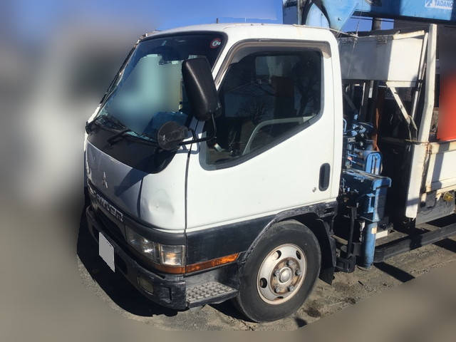 三菱CANTER ジャンク品 中古クレーン4段 三菱ふそう 栃木・山形・岩手 キャンター（KC-FE548E