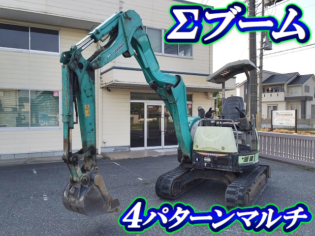 ヤンマーミニユンボ（ミニバックホー）B3-6A [写真01]