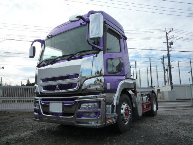 中古トレーラーヘッド（トラクターヘッド） 三菱ふそう 栃木・福島