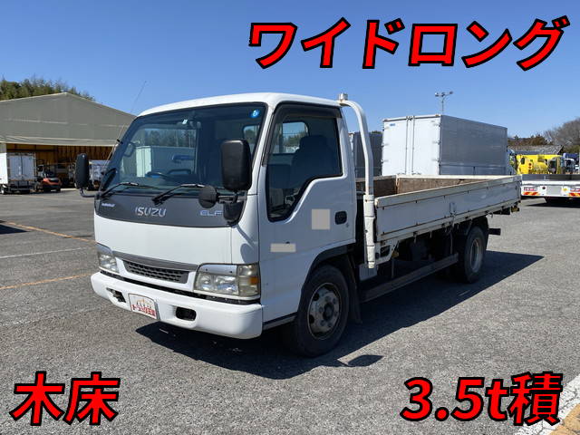 いすゞエルフ平ボディ小型（2t・3t）KR-NPR72LAR [写真01]