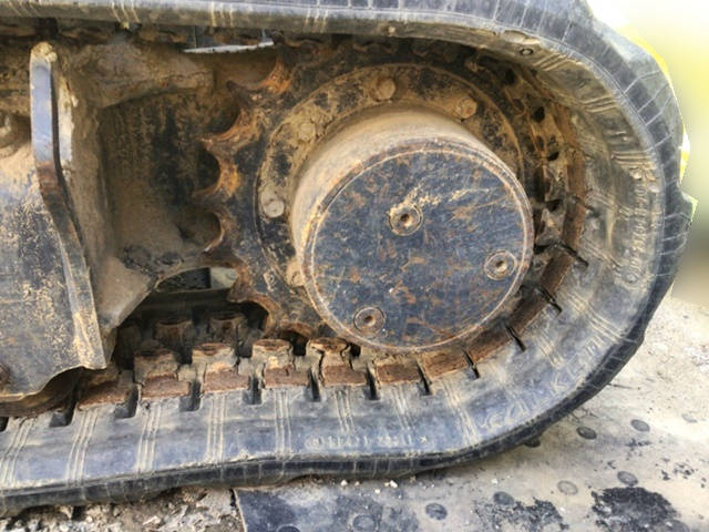 クボタミニユンボ（ミニバックホー）[写真12]