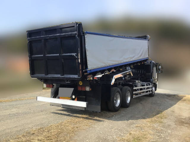 三菱ふそうスーパーグレート深ダンプ（土砂禁ダンプ）大型（10t）[写真02]