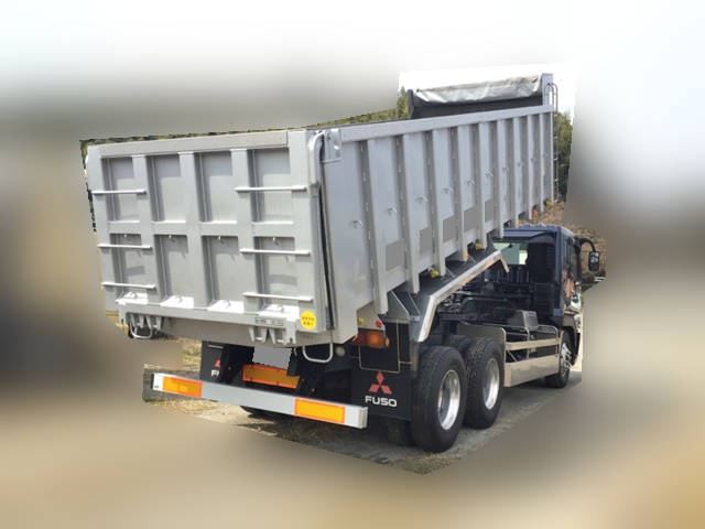 三菱ふそうスーパーグレート深ダンプ（土砂禁ダンプ）大型（10t）[写真02]