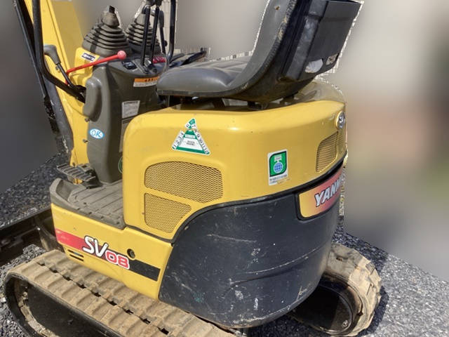 ヤンマーユンボ（バックホー）[写真11]