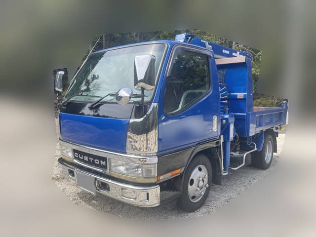 三菱ふそうキャンターダンプ・クレーン付小型（2t・3t）[写真03]