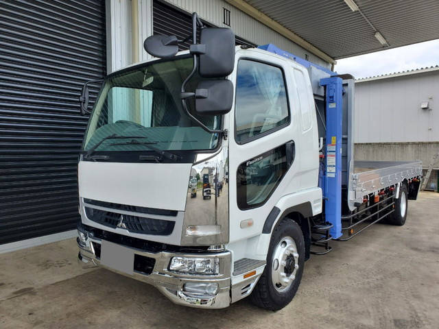 三菱ふそうファイターセルフクレーン4段増トン（6t・8t）PJ-FK62FZ [写真01]