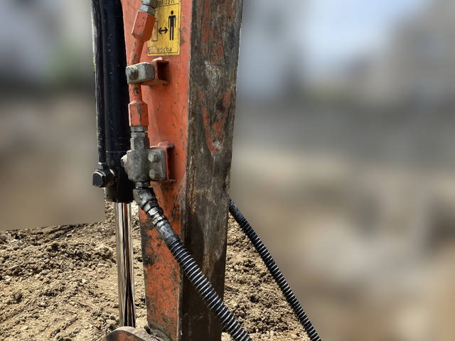 日立ユンボ（バックホー）[写真08]