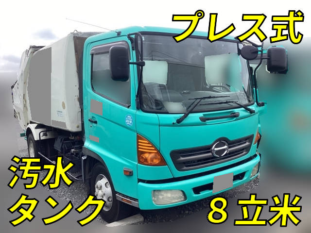 日野レンジャーパッカー車（塵芥車）中型（4t）[写真01]