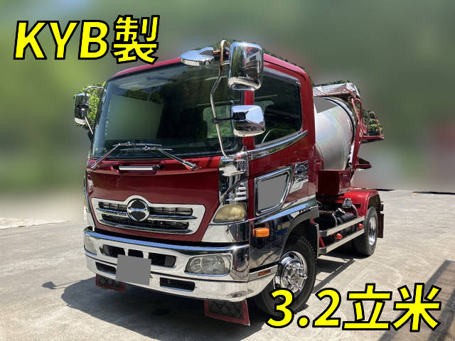 日野レンジャーミキサー車（コンクリートミキサー）中型（4t）SKG-FC9JCAA [写真01]