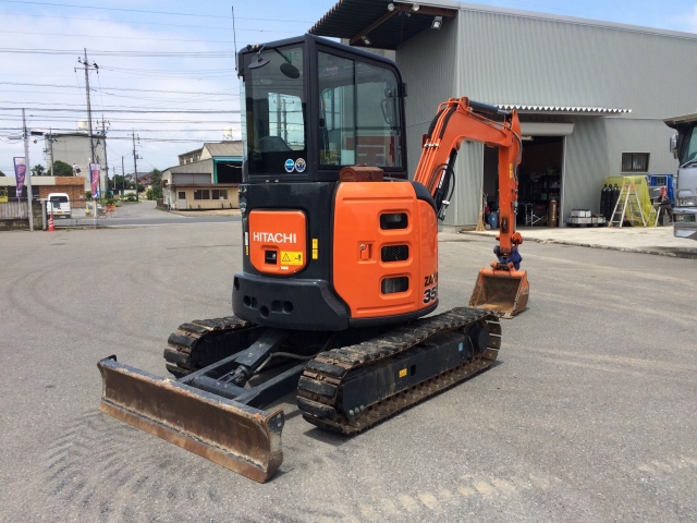 中古ユンボ（バックホー） 日立 栃木・福島・茨城 （ZX35U-5A）【中古