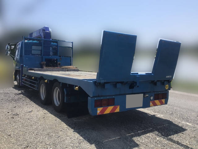 青トラック 中古平ボディ 日野 栃木・福島・北海道 レンジャー（QKG-FE7JMAA