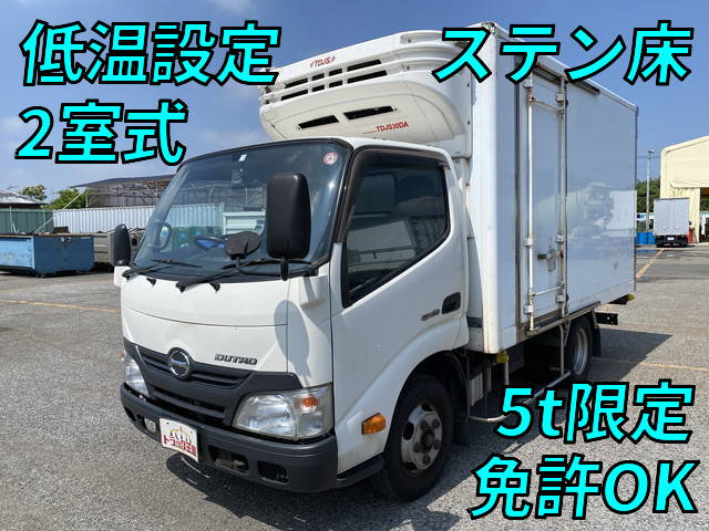 TKG-XZC600M：中古冷凍車（冷蔵車）小型（2t・3t）デュトロ 栃木  