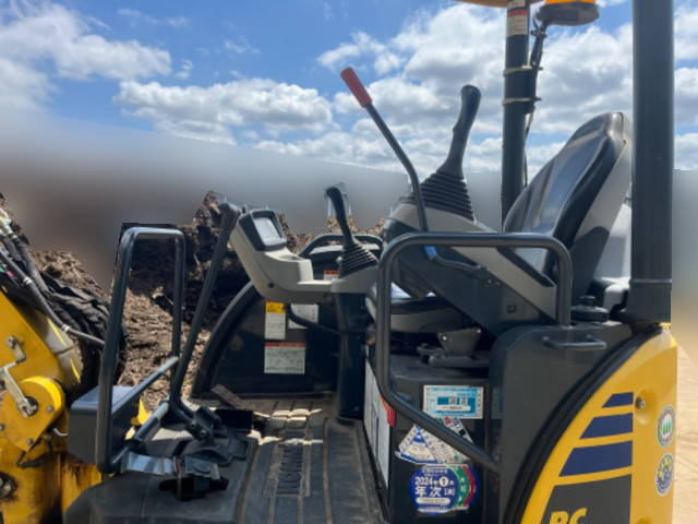 コマツミニユンボ（ミニバックホー）[写真21]