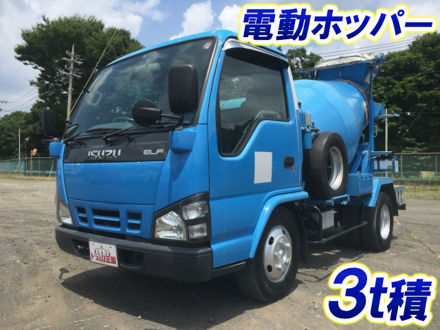 いすゞエルフミキサー車（コンクリートミキサー）小型（2t・3t）[写真01]