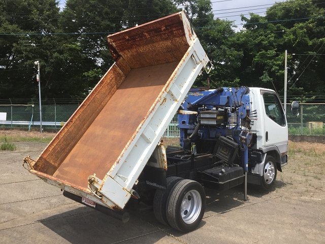 三菱ふそうキャンターダンプ・クレーン付小型（2t・3t）[写真02]
