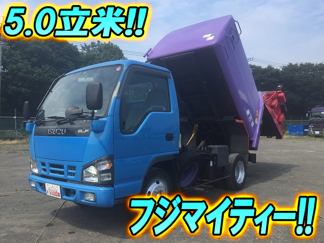 いすゞエルフパッカー車（塵芥車）小型（2t・3t）[写真01]