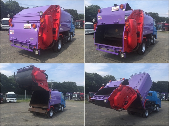 いすゞエルフパッカー車（塵芥車）小型（2t・3t）[写真02]