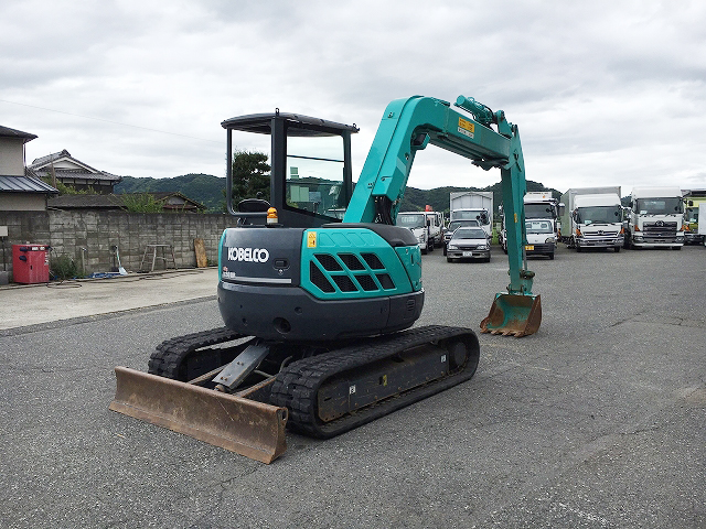 コベルコ SK014 配管付き ユンボ バックホー 油圧ショベル ゴムキャタ 1.5トン 1トン KOBELCO W-0036】コベルコ SK014 ミニ油圧ショベル ユンボ バックホー 1.5t