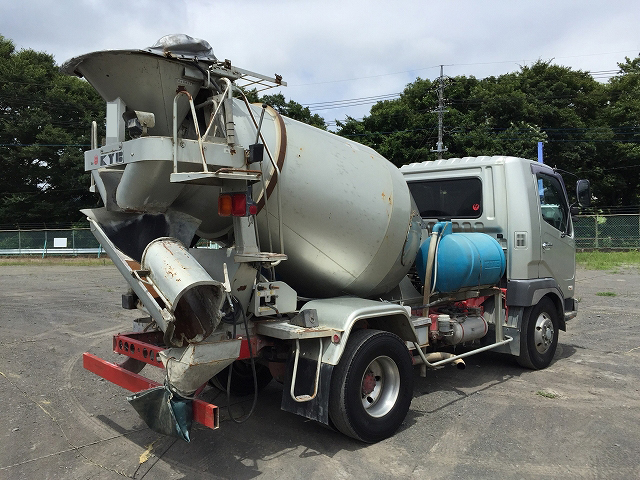 三菱ふそうファイターミキサー車（コンクリートミキサー）中型（4t）[写真02]