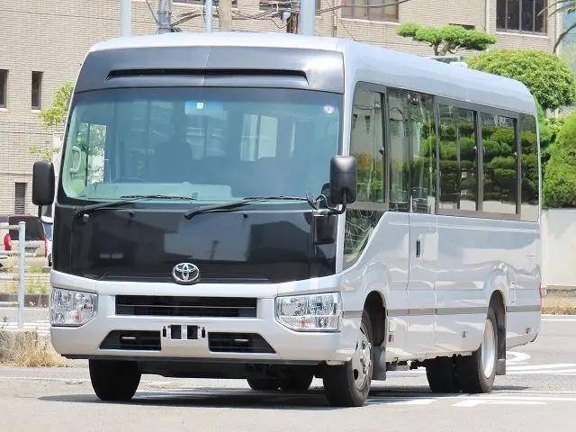 中古マイクロバス トヨタ 兵庫・高知・島根 コースター（SDG-XZB70 