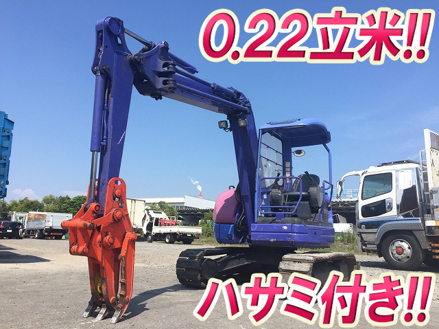 コマツユンボ（バックホー）PC58UU-3E0 [写真01]