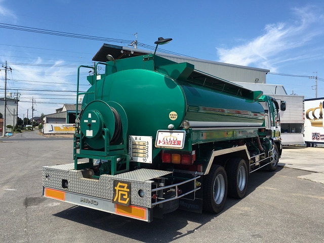 中古タンク車（タンクローリー） 日野 栃木・神奈川・群馬 レンジャー
