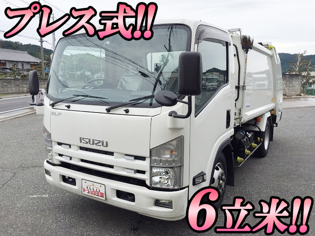 Tkg Npr85an 中古パッカー車 塵芥車 小型 2t 3t エルフ 兵庫 京都 鳥取エリア販売実績 中古トラックのトラック王国