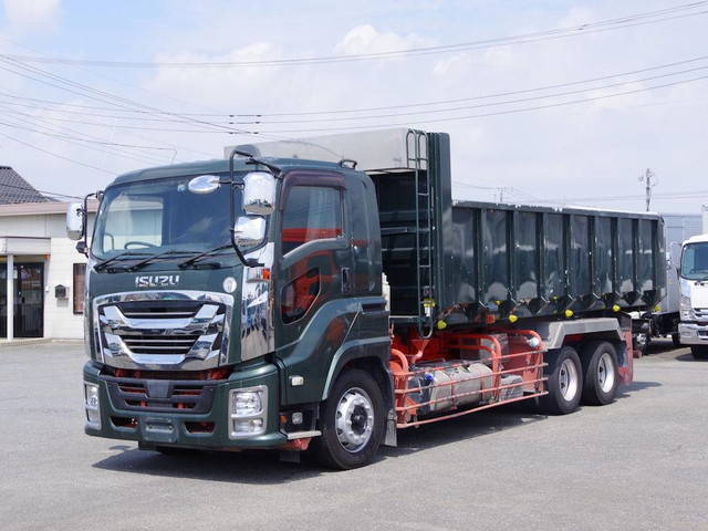 中古深ダンプ（土砂禁ダンプ） いすゞ 栃木・秋田・岩手 ギガ（QKG