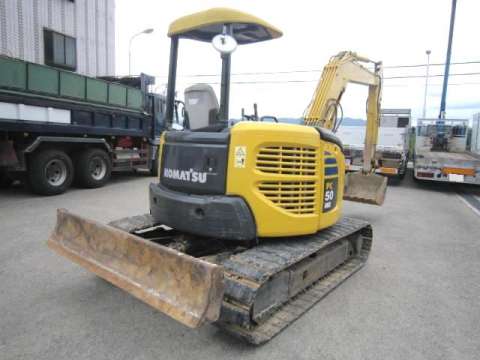 コマツユンボ（バックホー）[写真02]