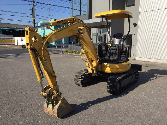 コマツミニユンボ（ミニバックホー）PC27MR-1 [写真01]