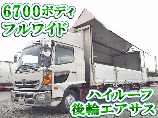 日野レンジャー冷蔵冷凍ウイング中型（4t）[写真01]