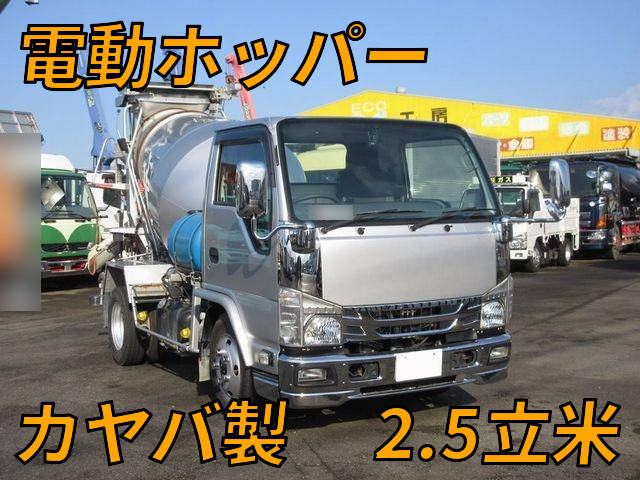 いすゞエルフミキサー車（コンクリートミキサー）小型（2t・3t）[写真01]