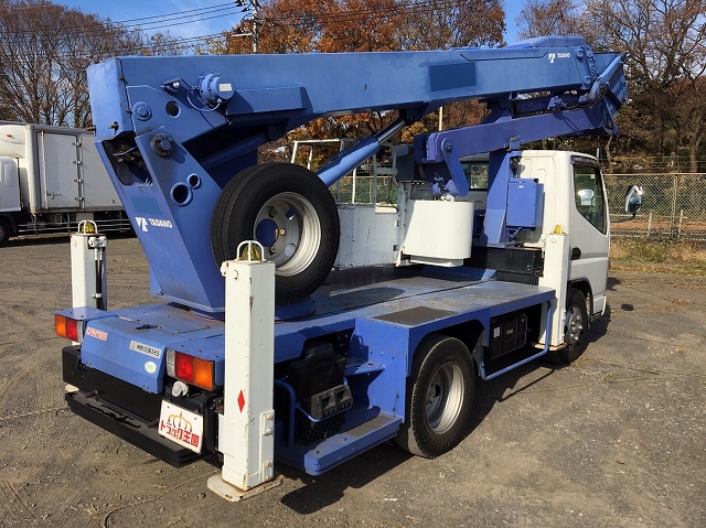 中古高所作業車 三菱ふそう 東京・埼玉・宮城 キャンター（PA-FE73DB