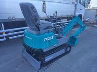 コマツミニユンボ（ミニバックホー）[写真02]