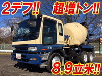 UDトラックス増トン（6t・8t）ミキサー車（コンクリートミキサー）