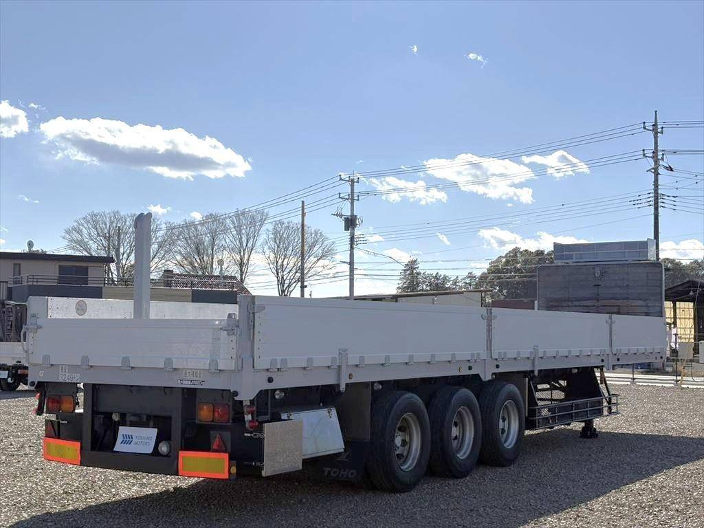 その他のメーカーその他の車種煽付平床式トレーラー大型（10t）TF36H2C3改 [写真01]
