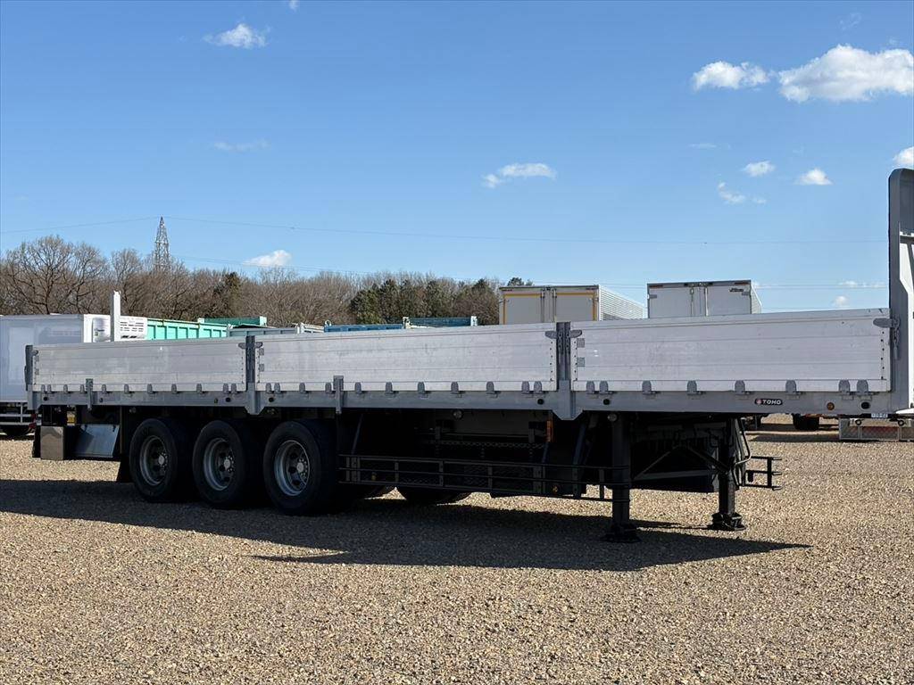 その他のメーカーその他の車種煽付平床式トレーラー大型（10t）[写真05]